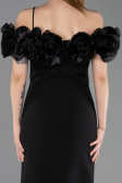 Robe de Cérémonie Midi Noir ABK2553