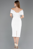 Tenue de Soirée Midi Blanc ABK2555