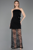 Tenue de Soirée Courte Dantelle Noir ABK2557
