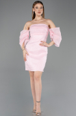 Robe de Cérémonie Courte Poudre ABK2563