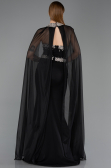 Robe Queue de Poisson Longue Noir ABU5866