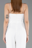 Robe de Cérémonie Longue Blanc ABT137