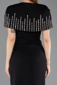 Robe de Soirée Longue Noir ABU5889