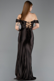 Robe De Soirée Longue Brun ABU3611