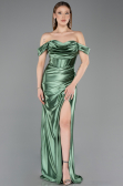 Robe De Soirée Longue Menthe ABU3611