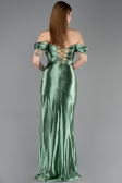 Robe De Soirée Longue Menthe ABU3611