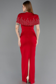 Robe de Soirée Longue Rouge ABU5889