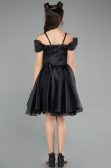 Robe de Soirée Enfants Courte Noir ABK2566
