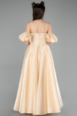 Robe de Soirée Enfants Longue Or ABU5912