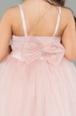 Robe de Soirée Enfants Courte Couleur Rose ABK2571