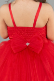 Robe de Soirée Enfants Courte Rouge ABK2571