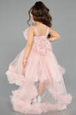 Robe de Soirée Enfants Devant Court Dos Long Poudre ABO130