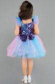 Robe de Soirée Enfants Courte Rinçage ABK2578