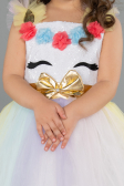 Robe de Soirée Enfants Longue Rinçage ABU5908