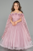 Robe de Mariage Pour Enfant Longue Poudre ABG179