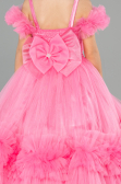 Robe de Mariage Pour Enfant Longue Rose ABG183