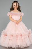 Robe de Mariage Pour Enfant Longue Poudre ABG183