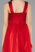Robe de Soirée Enfants Longue Rouge ABU2447