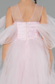 Robe de Soirée Enfants Devant Court Dos Long Poudre ABO127