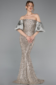 Robe Queue De Poisson Longue Menthe ABU4308