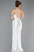 Robe De Soirée Longue Blanc ABU3247