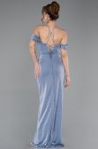 Robe de Soirée Longue Indigo ABU5925