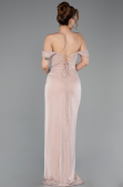 Robe de Soirée Longue Poudre ABU5925