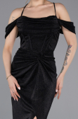 Robe de Soirée Longue Noir ABU5925