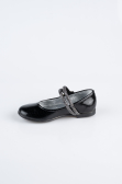Chaussure Plate A motifs Noir ORS3101