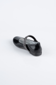 Chaussure Plate A motifs Noir ORS3101