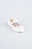 Chaussure Plate Cuir Blanc SE2