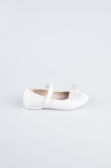 Chaussure Plate Cuir Blanc SE2