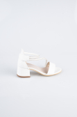 Robe de Soirée Enfants Cuir Blanc SE796
