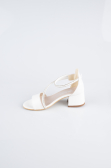 Robe de Soirée Enfants Cuir Blanc SE796