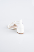 Robe de Soirée Enfants Cuir Blanc SE796