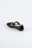 Chaussure D’enfant Cuir Verni Noir SE201