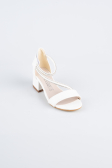 Chaussure D’enfant Cuir Blanc SE796
