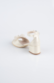 Chaussure D’enfant Peau Or SE712
