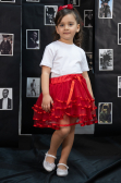 Jupe Fille Rouge KT106