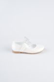 Chaussure Plate Cuir Nacre ORD3103