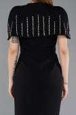 Robe De Soirée Midi Noir ABK2588