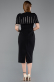 Robe De Soirée Midi Noir ABK2588