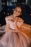 Robe de Soirée Enfants Courte Poudre ABK2566