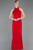 Robe de Soirée Longue Rouge ABU5971