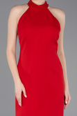 Robe de Soirée Longue Rouge ABU5971