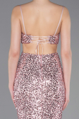 Robe de Soirée Longue Poudre ABU5980