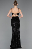 Robe de Soirée Longue Noir ABU5980