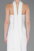 Robe de Soirée Longue Blanc ABU5981