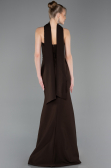 Robe de Soirée Longue Brun ABU5981