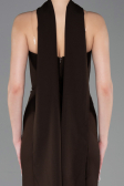 Robe de Soirée Longue Brun ABU5981